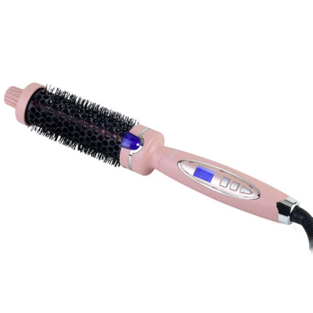 HEAD KANDY Metallic The Perfectionist 32mm
Heated Round Thermal Brush in Pink